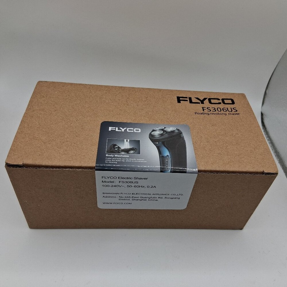 FLYCO FS306US Electric Shaver Floating Revolver Shaver